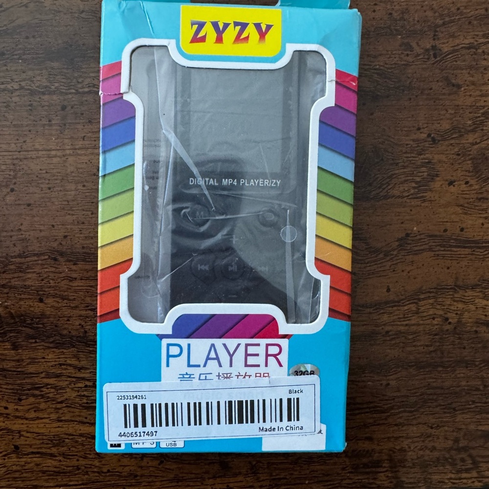 Black MP4 Player
